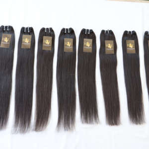 11a 12a, Extension de cheveux brésiliens vierges en vison 100% naturel, lisses, indien, simples, Donar, vente en gros - Product Image 1