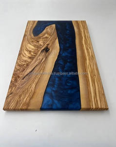 Tabla de Cortar de Madera de Acacia y Mango Ecológica de Primera Calidad, Tabla de Cortar Rústica Hecha a Mano, Tabla de Cocina Sostenible para el Hogar - Product Image 1