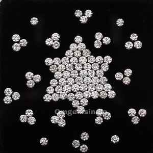 1.0 CT 1.1 à 1.5 MM |   Diamant cultivé en laboratoire certifié IGI |   Coupe Ronde Brillante |   Diamant à taille unique |   pour la fabrication de bijoux - Product Image 2