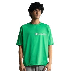 เสื้อเชิ๊ตผู้ชายแขนสั้นเสื้อเชิ๊ต100% คอกลมผ้าฝ้ายพิมพ์ลายสกรีนเสื้อยืดโอเวอร์ไซส์สั่งตัดแบบเรียบ - Product Image 1