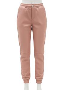 Conjunto Deportivo Premium para Mujer en Cuero PU con Capucha – Sudadera Oversize y Pantalones Jogger Ajustados, Atuendo de Lujo de Dos Piezas - Product Image 5