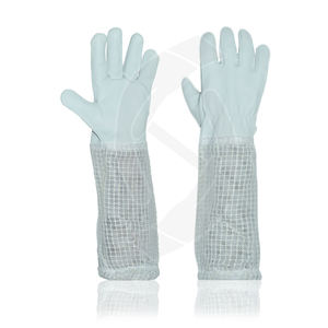 Gants d'apiculture polyvalents en cuir grainé, forte adhérence, antidérapants, imperméables, respirants, confortables, de haute qualité - Product Image 5