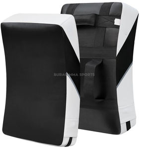 Pads de frappe thaïlandaise pour boxe et Muay Thai, finition mate, avec emballage personnalisé - Product Image 1