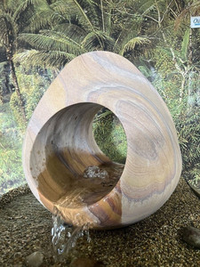Estatuas de Búho de Piedra para Jardín, Diseño Rústico, Decoración para Exteriores, Par - Product Image 5