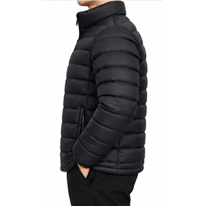 Veste matelassée premium pour homme, personnalisable, d'hiver, chaude, décontractée, style streetwear, fabricant OEM ODM, marque privée - Product Image 6