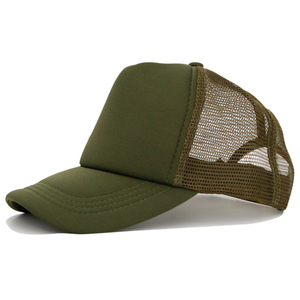 Purple Mesh Trucker <b>Cap</b> 6-Panel Adjustable Back Casual Hat for Adults Spring Summer Unisex Solid Color Breathable Style - Product Image 4