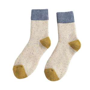 <b>Winter</b> Men's Thin Solid Color Spandex/Polyester Mesh Boneless Combed <b>Socks</b> Quick Dry Breathable 2 Toe Crew <b>Socks</b> - Product Image 6