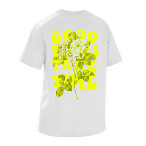 สิ่งดีๆ ต้องใช้เวลา เสื้อยืดผ้าฝ้ายพิมพ์ลายดอกไม้สำหรับผู้ชาย แขนสั้น คอกลม ทรงลำลอง ใส่สบาย - Product Image 6