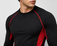 Rashguard pour homme, protection UV UPF50+, écologique, manches longues, respirant, séchage rapide, 100% polyester, fabrication OEM, pour activités de plein air