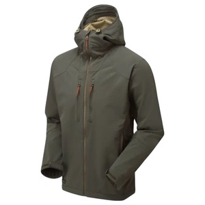 New Custom Coated <b>Canvas</b> Outdoor <b>Jacket</b> Windproof Waterproof Zipper Softshell Spring Formal Unisex 100% Polyester/Cotton - Product Image 6