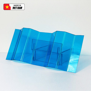 Plaque en polycarbonate ondulé durable, antistatique, résistante aux chocs, facile à installer pour abri de voiture ou auvent - Product Image 4