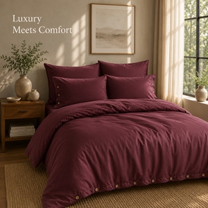 Luxury Hotel Collection 300 TC Cotton Duvet Set for Premium Bedroom Decor Hospitality Projects and Residential <b>Bedding</b> - Product Image 5