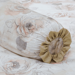 Juego de sábanas de seda Premium 100% y Manta acogedora, patrón estampado cálido de invierno al por mayor - Product Image 2