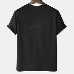 T-shirts pour hommes en tissu doux au toucher, coutures durables, pour le sport et les occasions décontractées - Product Image 2