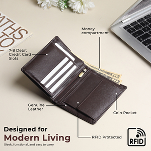 Vintage Brown PU Leather <b>Women</b> Wallet Short Cover <b>Purse</b> Multifunctional <b>Card</b> Holder Coin Wallet Custom Logo - Product Image 5
