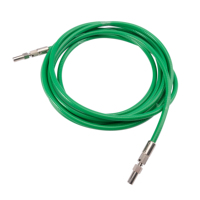 Cable de Fibra Óptica para Corte Láser de Alta Potencia Damu D80, Núcleo de Cuarzo Puro, Certificado CE IOS9001, Conector QBH Verde Personalizable
