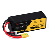 Batterie Li-Po 22,8 V 40 000 mAh haute tension pour drones, sécurité améliorée, personnalisable