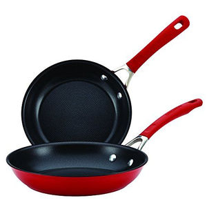 Full Size Aluminum Fry Pan Induction Fry Egg Omelet Steak Aluminum Pan Kitchen Handle Frying Pan - Product Image 1