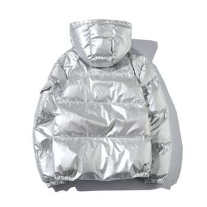 Men's Winter Outdoor Jacket Puffer <b>Coat</b> Warm Waterproof Windproof Hooded Insulated Quilted Jacket OEM - Product Image 2