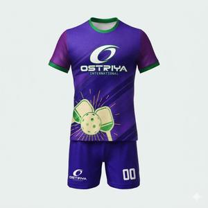 Nouvelle conception 2026, uniforme de pickleball personnalisé avec logo imprimé, qualité supérieure, impression par transfert thermique, 100% polyester, anti-UV - Product Image 5