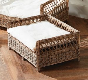 Bulk Natural Rattan Pet Bed Wholesale <b>Cheap</b> Price Handwoven Dog <b>Couch</b> Basket Bed Frame Sustainable Factory Direct OEM ODM - Product Image 6
