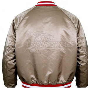 Chaqueta de Satén para Hombre con Forro Interior Suave, Tejido Ecológico y Sostenible para Ropa Casual Sostenible - Product Image 2