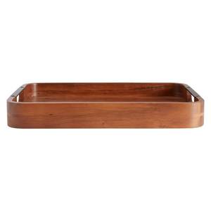 Retro-colored Polished Wood Eco-Friendly Tabletop Rectangular Household Trays for Restaurant Hotel Catering & <b>Barbecue</b> Use - Product Image 1