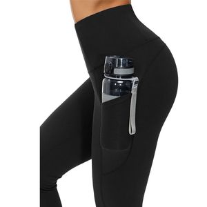 Pantalones de Yoga Gruesos de Cintura Alta, Impermeables, Reversibles y Transpirables con Bolsillos, Control de Abdomen, Leggings Deportivos para Mujer - Product Image 5