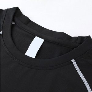 Camiseta Deportiva de Manga Raglán para Hombre, Transpirable, de Secado Rápido, para Entrenamiento Atlético, Gimnasio, Ecológica - Product Image 3
