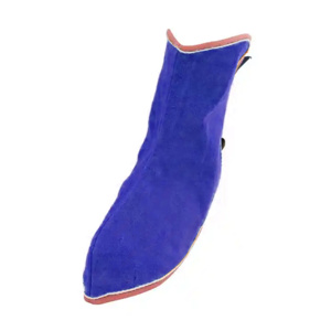 Cubrebotas de Cuero Vacuno de Alta Calidad Resistentes al Fuego, Protección Industrial de Seguridad para el Trabajo Contra el Calor y las Chispas - Product Image 5