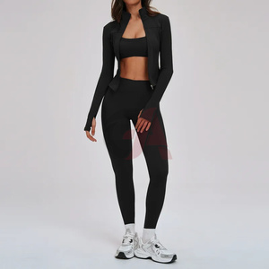 Conjunto Deportivo para Mujer, Diseño 2026, Alta Elasticidad, Ligero, Secado Rápido, Personalizable, Venta al Por Mayor, Traje de Yoga - Product Image 1