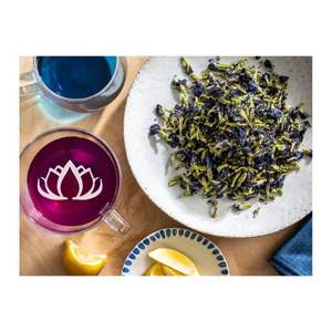CUSTOMER FAVORITE 2026 Butterfly Pea Flower Dried Premium Blue <b>Tea</b> Ingredient for Cocktail Mixing and Baking Decoration - Product Image 1
