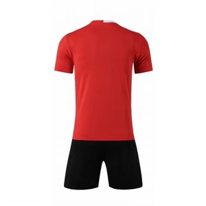 Maillot de football pour homme - Polyester/Coton, col rond, séchage rapide, respirant, extensible, antibactérien, couleurs personnalisées, logo, manches courtes, toutes tailles - Product Image 3