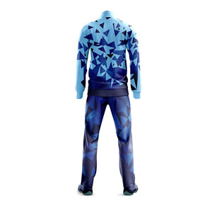 Men's Custom Logo 100% Cotton Fleece Track Suit Set Long Sleeves <b>Zip</b>-<b>up</b> <b>Jacket</b> Pants Plus Size Winter Sublimation Breathable - Product Image 2