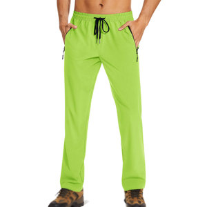 Modern Design Flare <b>Trouser</b> Premium Stitching Soft Fabric <b>Elastic</b> <b>Waist</b> Mid Rise Casual Fit OEM Service for Outdoor Street Wear - Product Image 1