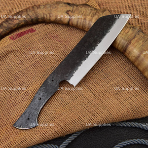 Cuchillo de Cocina de Acero al Carbono Hecho a Mano, Grado Industrial, Punta Recta, 0.5mm de Grosor, Material Personalizable para Fabricación DIY - Product Image 3