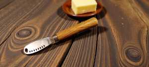 Stainless Steel Butter <b>Knife</b> <b>Set</b> 1pc Wood Handle 0.5mm Thickness DIY Crafting Utility <b>Knives</b> <b>SHARP</b> POINT TRADES 3-Year Warranty - Product Image 2