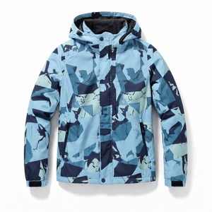 Veste personnalisée pour homme, imperméable, légère, à une seule couche, coupe-vent, à capuche, manches longues, pour la randonnée, les voyages et les activités de plein air - Product Image 6