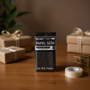 Ilan Carta Velina Nera 50x66 Cm 10 Unità per Imballaggio - Product Image 2