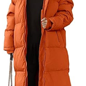 Doudounes pour femmes, style long et ample, manteaux d'hiver pour femmes, vestes pour filles, pour le bureau, 2025 - Product Image 5