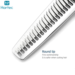 High Performance 5.75 Inch Comfortable & Lightweight Non Slip Handle Stainless Steel <b>Hair</b> <b>Thinning</b> <b>Scissors</b> For Barber & Salon - Product Image 6