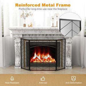 Schermo per Caminetto 52 X 31 Pollici, Accessorio per il Tuo Set Caminetto - Product Image 4