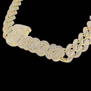 Luxury Cuban Link <b>Iced</b> <b>Out</b> Jesus Pendant <b>Chain</b> for Men 10K 14K Gold Silver Hip Hop Statement Jewelry Gift - Product Image 1