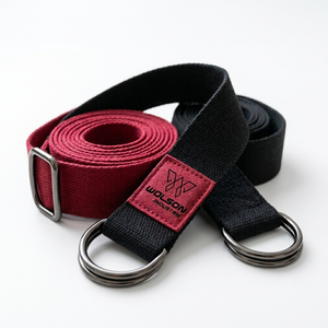 Correa de Estiramiento de Yoga Resistente, Cinta de Spandex/Poliéster de Primera Calidad, Antideslizante, Portátil, para Ejercicios de Rehabilitación y Fitness Unisex - Product Image 1