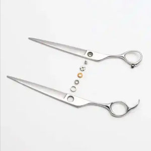 Thinning Scissor New Stainless Steel Straight High Quality Eyebrow Thinning Scissors <b>Black</b> Finish Precise <b>Trimmers</b> Manicure - Product Image 4