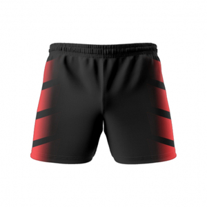 Short de rugby sublimé aux couleurs personnalisées, haute qualité, respirant et confortable / Logo et taille personnalisés, prix abordable - Product Image 2