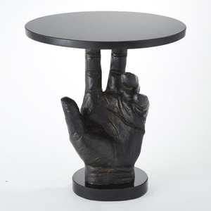 Table d'appoint en métal avec plateau en marbre, meuble de chevet contemporain, cadre géométrique en métal doré, table d'appoint avec plateau en marbre, table de chevet - Product Image 4