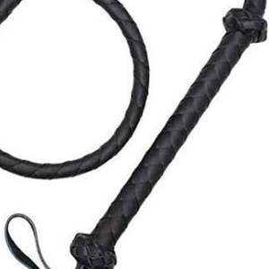 Látigo de Cuero Genuino Hecho a Mano, Látigo Ecuestre Profesional, Látigo de Entrenamiento Trenzado Resistente para Montar a Caballo al Aire Libre - Product Image 3