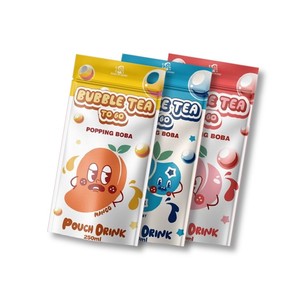 Mango sabor estallido boba burbuja té bolsa bebida - Product Image 3