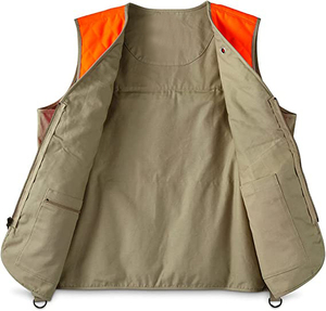 Gilet de chasse respirant et réglable en maille bicolore de haute qualité avec plusieurs poches pour les sports de plein air - Product Image 2